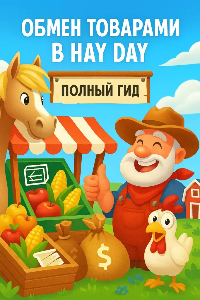 Обмен товарами в Hay Day: Полный гид